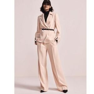 NWT RIANI Wide Fit Pants Color Ash Wood Size CA14 Germany 44